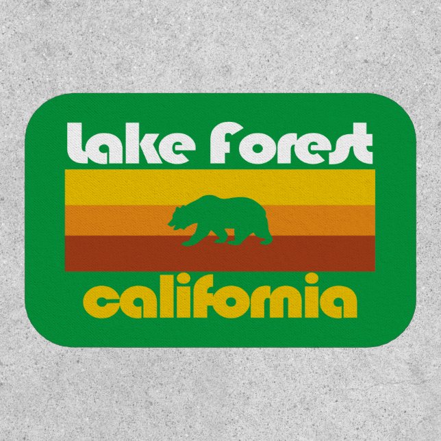 Lake Forest,California Patch (Front)