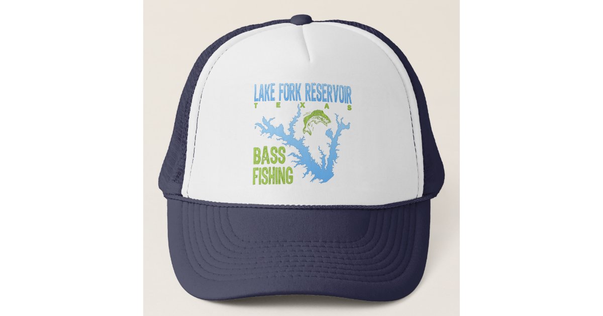 Falcon Lake Bass Fishing Trucker Hat