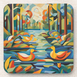 Lake Fowl Beverage Coaster