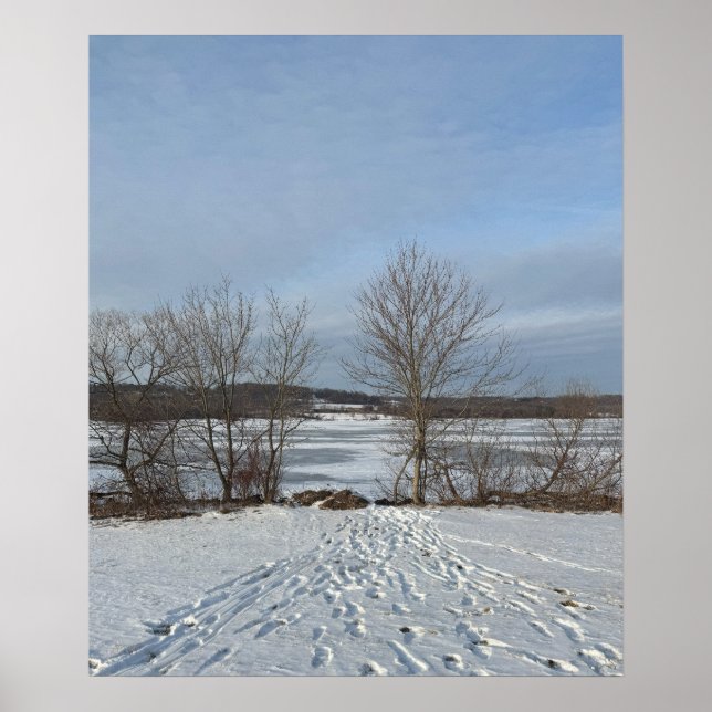 Lake Galena Winter Poster (Front)