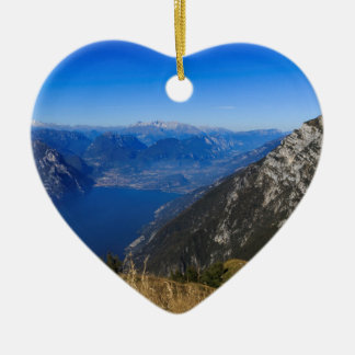 Lake Garda Ceramic Ornament