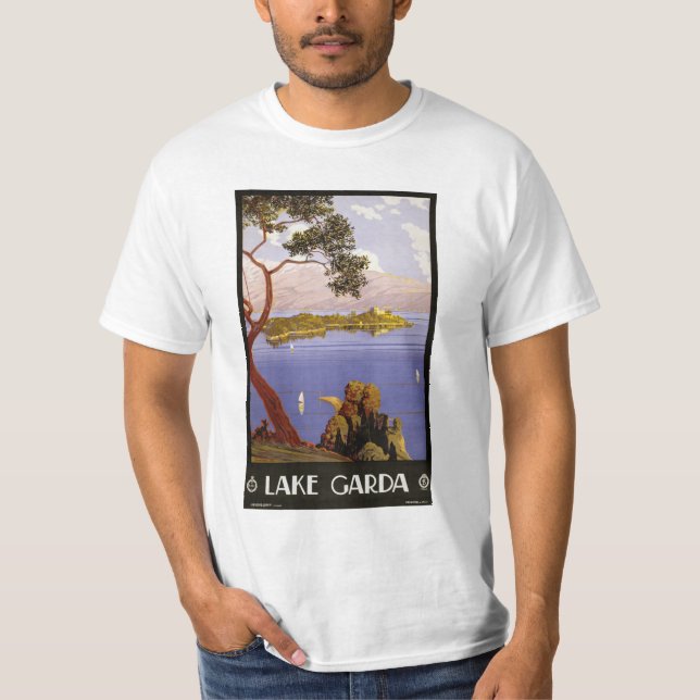Lake Garda Italy clothing T-Shirt (Front)