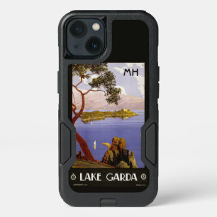Lake Garda Italy custom monogram phone cases