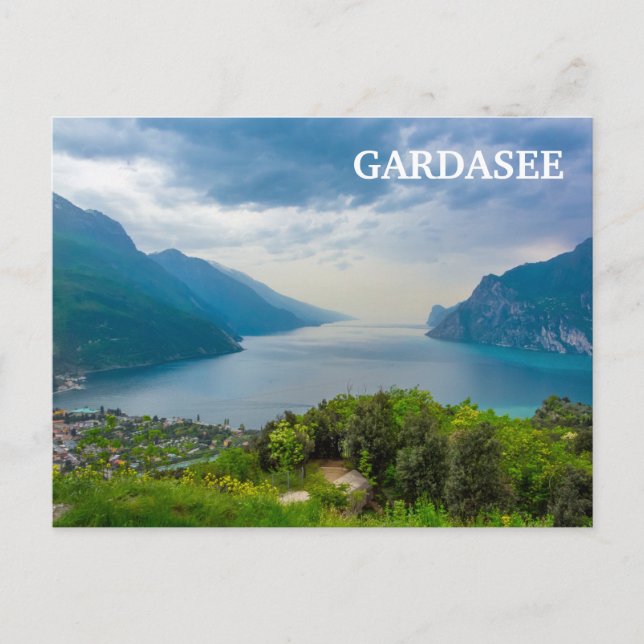 Lake Garda Italy Postcard (Front)