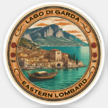 lake garda - lago di garda italian family trip sticker