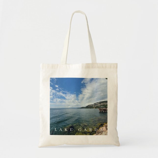 Lake Garda San Vigilio view tote bag (Front)