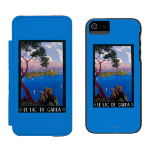 Lake Garda Travel Promotional Poster Wallet Case For iPhone SE/5/5s
