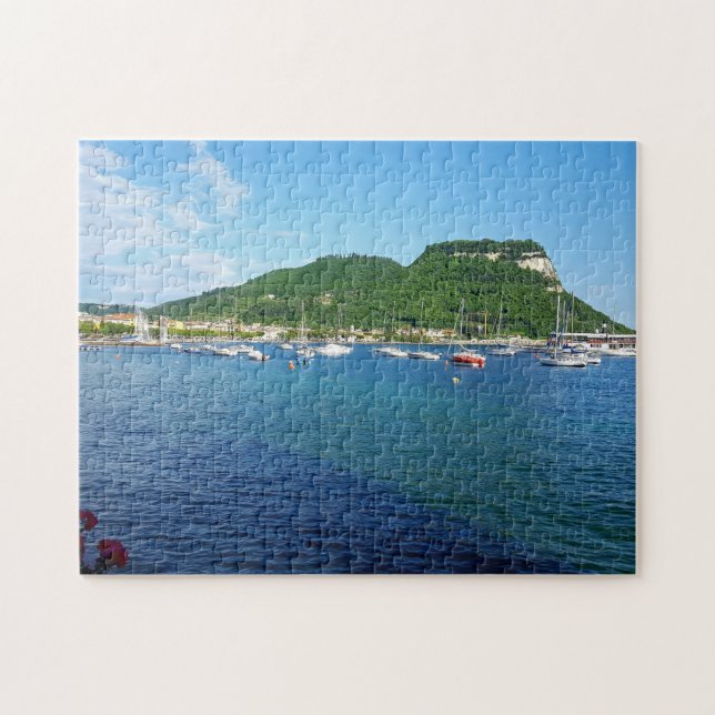 Lake Garda view puzzle (Horizontal)