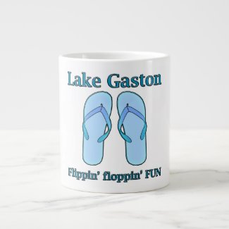 Lake Gaston Flip Flop Mug
