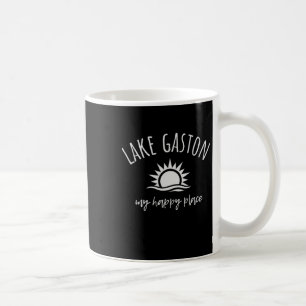 Lake Gaston My Happy Place Boating Fishing Camping Coffee Mug