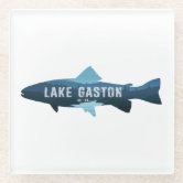 Lake Gaston North Carolina Virginia Fish Sticker for Sale by esskay