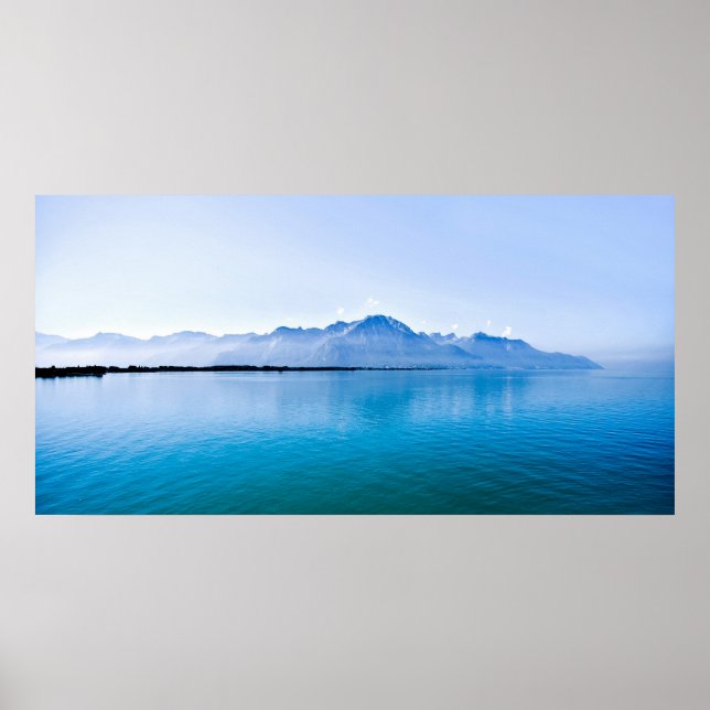 Lake Geneva (Lac Léman) 018 Poster (Front)
