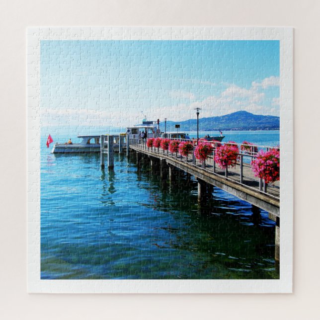 Lake Geneva, Switzerland Jigsaw Puzzle (Vertical)