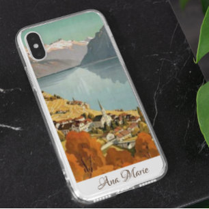 Lake Geneva, Switzerland Vintage Travel Samsung Galaxy S22 Case