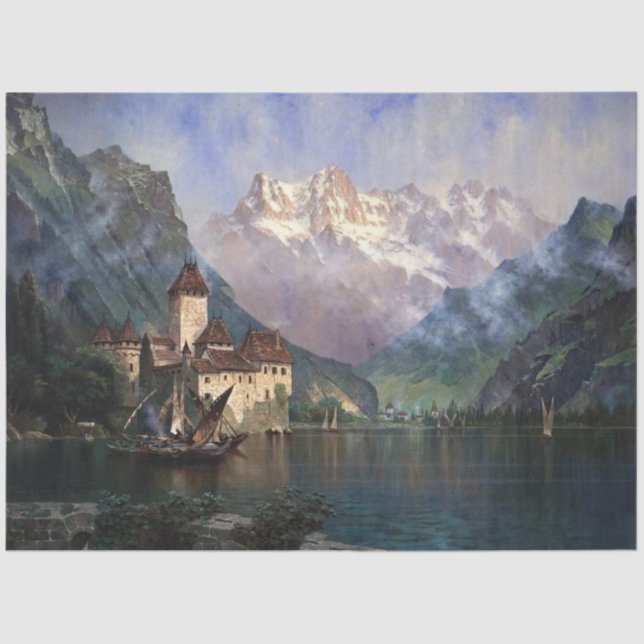 Lake Geneva  Tissue Paper (Front)