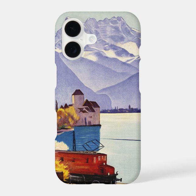 Lake Geneva Travel iPhone Case (Back)