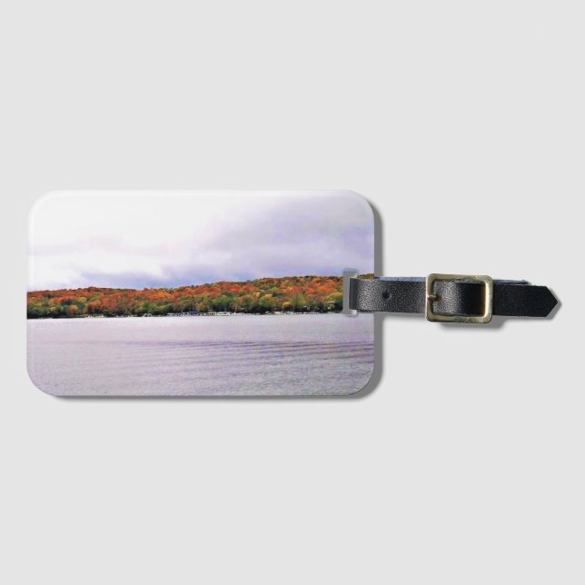 Lake Geneva, Wisconsin Luggage Tag (Front Horizontal)