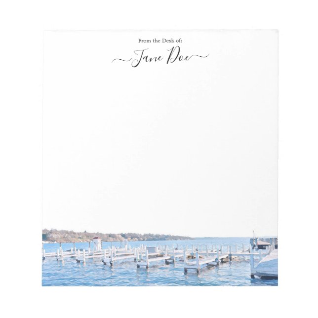 Lake Geneva Wisconsin Notepad (Front)