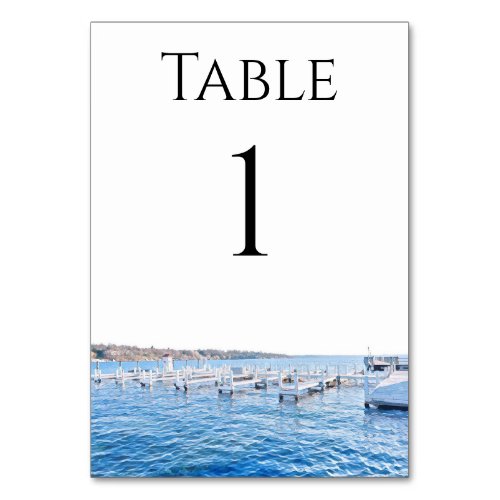 Lake Geneva Wisconsin Table Numbers