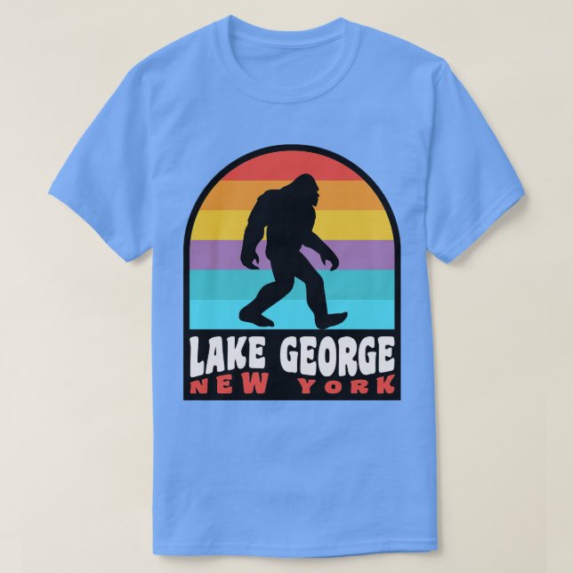 Lake George Adirondacks New York T-Shirt (Design Front)