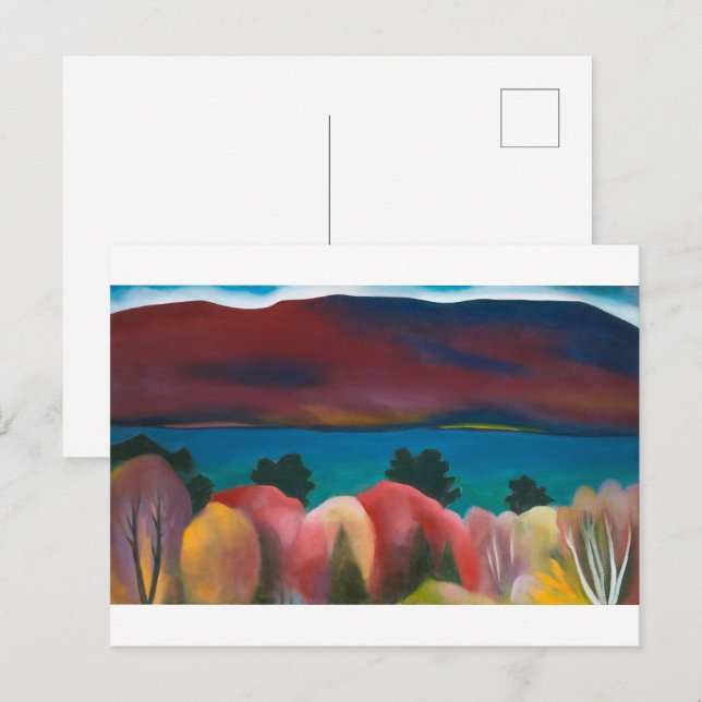 Lake George, Autumn | Georgia O'Keeffe | Postcard (Front/Back)