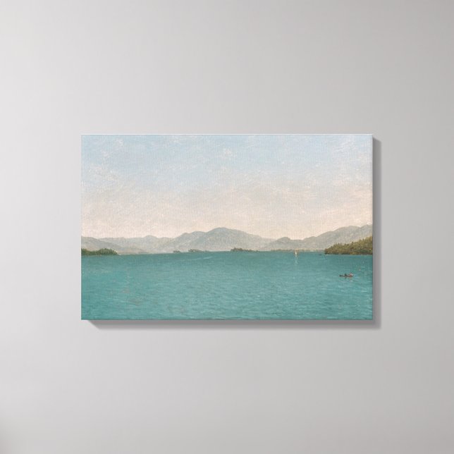 Lake George, Free Study Canvas Print (Front)