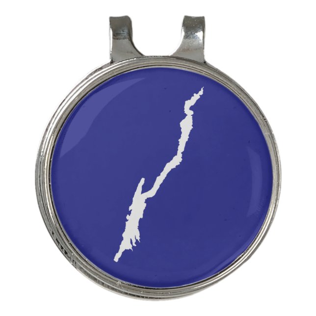 Lake George Golf Ball Marker Hat Clip (Front)