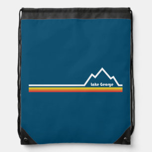 Lake George, New York Drawstring Bag