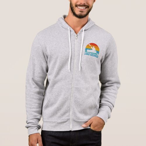 Lake George New York Kayak Hoodie