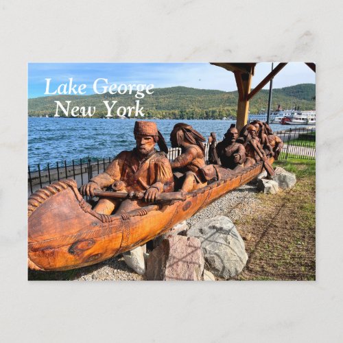 Lake George New York Postcard
