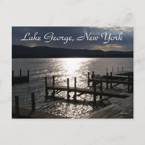 Lake George New York Postcard
