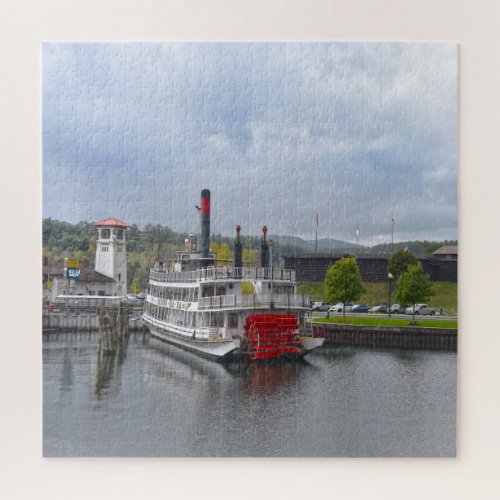 Lake George New York Steamship Jigsaw Puzzle