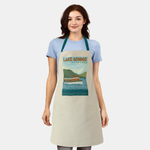 Lake George, New York Vintage Boat Apron