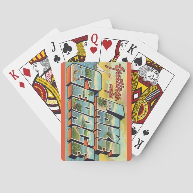Lake George NY Playing Cards (Back)