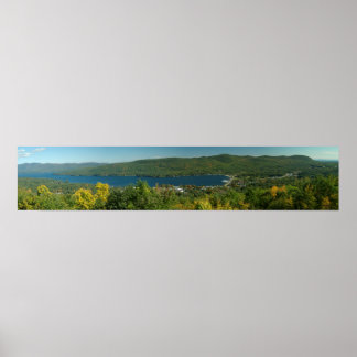 Lake George Panorama Poster