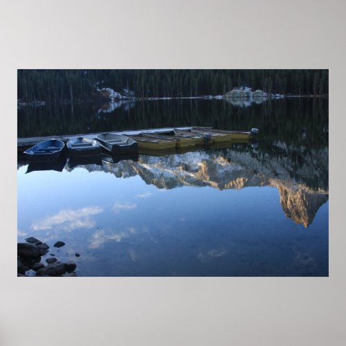 Lake George Reflections Poster