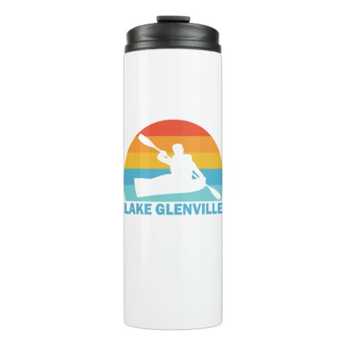 Lake Glenville North Carolina Kayak Thermal Tumbler