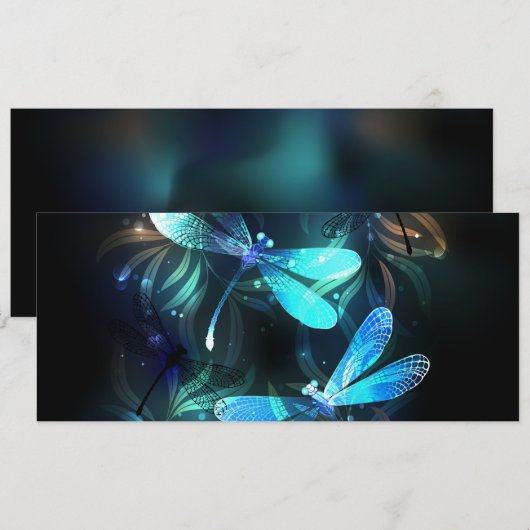 Lake Glowing Dragonflies (Front/Back)