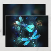 Lake Glowing Dragonflies (Front/Back)