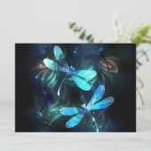 Lake Glowing Dragonflies (Standing Front)