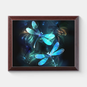 Lake Glowing Dragonflies Award Plaque