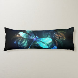 Lake Glowing Dragonflies Body Pillow