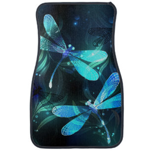 Dragonfly Front And Back Car Mats, Dragonflies good Car Floor Mats Set, Dragonfly Lover Gift, Custom Full Car Mat Set, New Car Floor Accessories