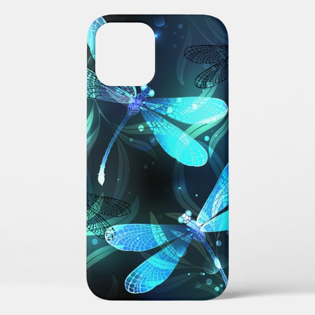 Lake Glowing Dragonflies Case-Mate iPhone Case (Back)