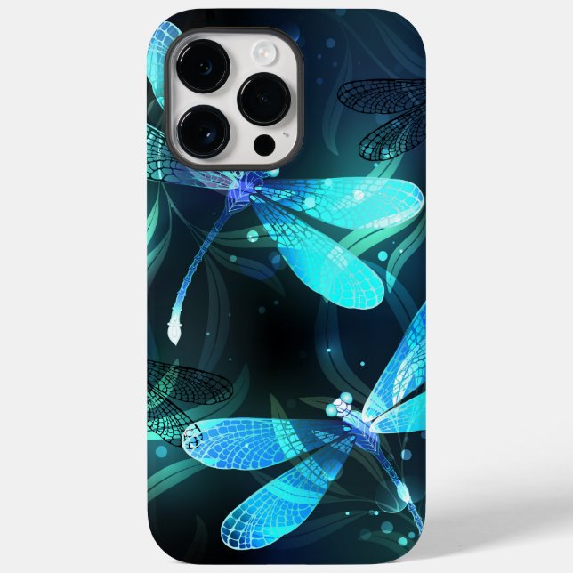 Lake Glowing Dragonflies Case-Mate iPhone Case (Back)