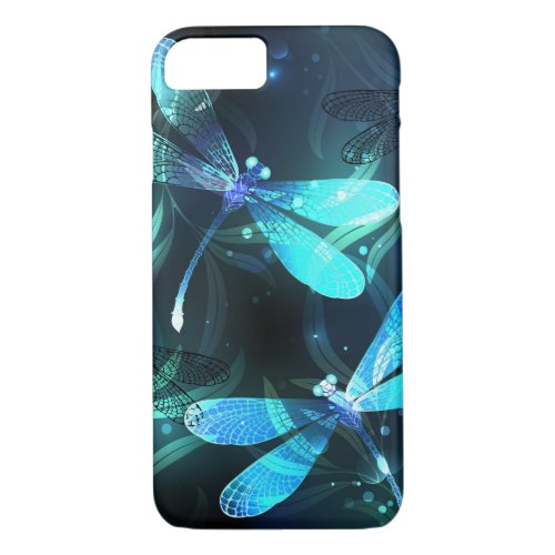 Lake Glowing Dragonflies iPhone 87 Case