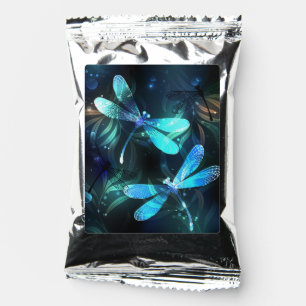 Lake Glowing Dragonflies Coffee Drink Mix