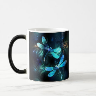 Lake Glowing Dragonflies Color Morph Mug