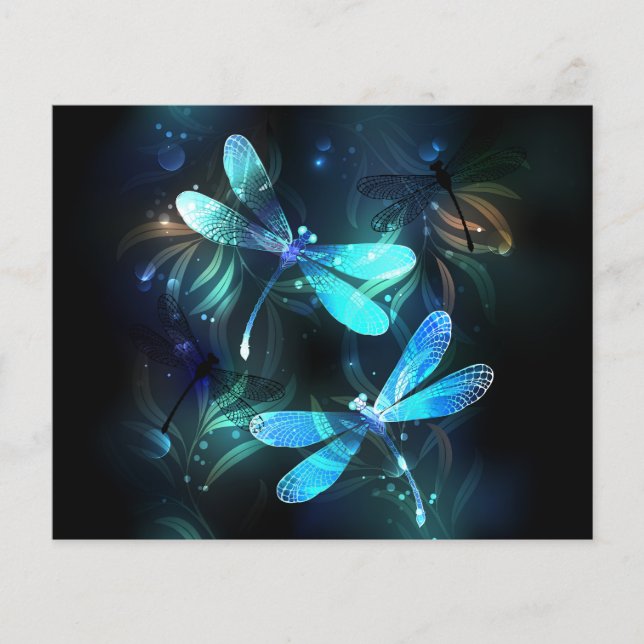 Lake Glowing Dragonflies Flyer (Front)
