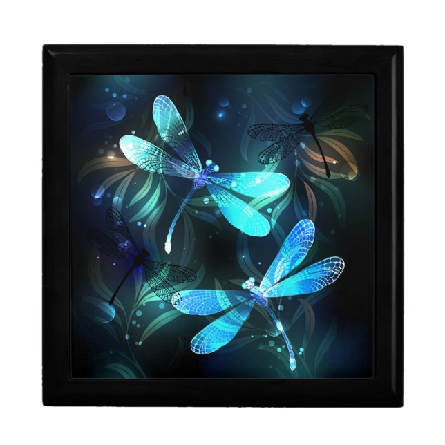 Lake Glowing Dragonflies Gift Box (Front)